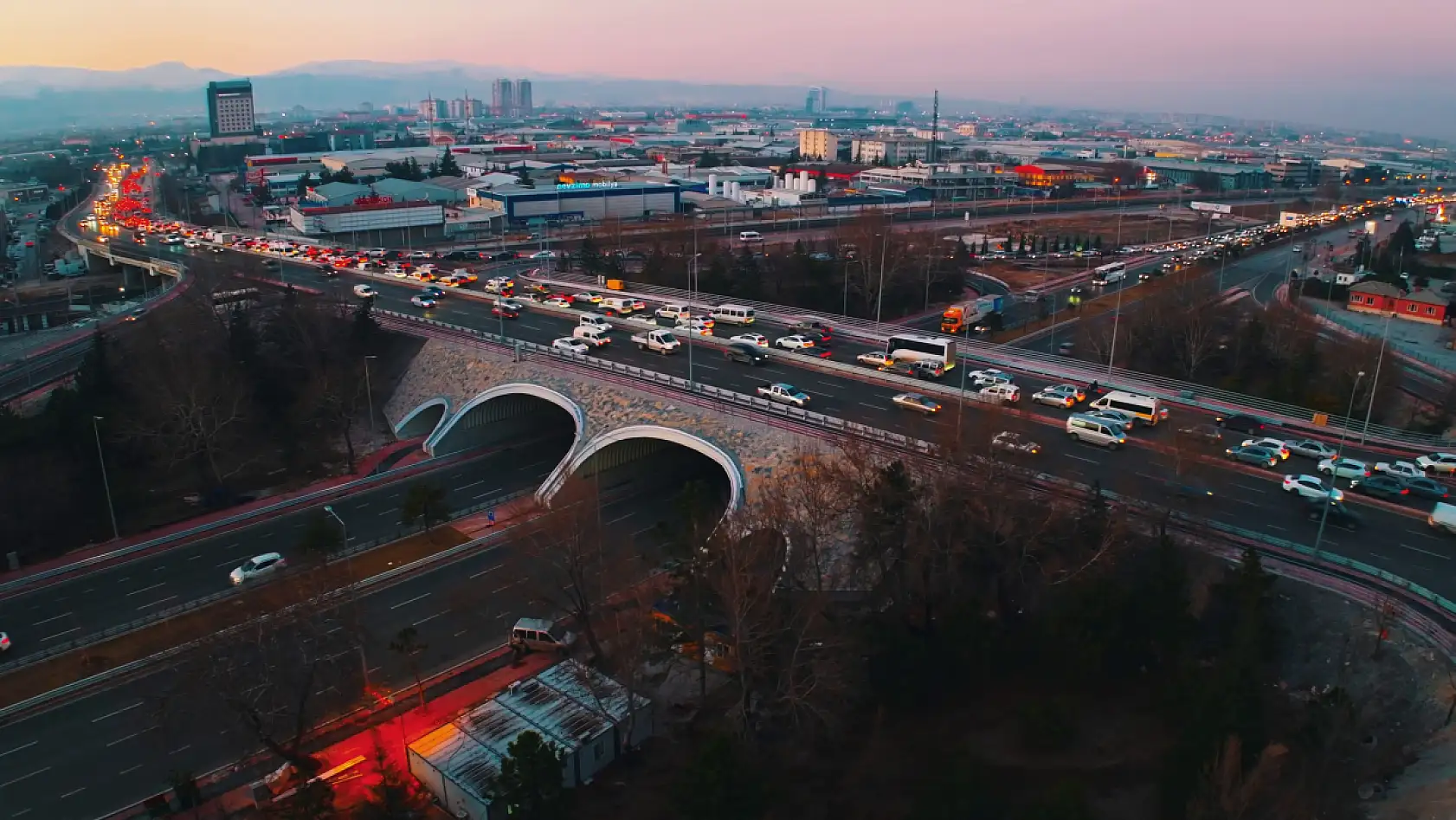 Konya'nın ulaşım vizyonu Marangozlar Kavşağı'nda hayat buldu