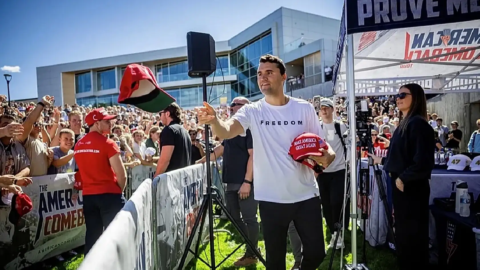 İsrail destekçisi Charlie Kirk öldürüldü