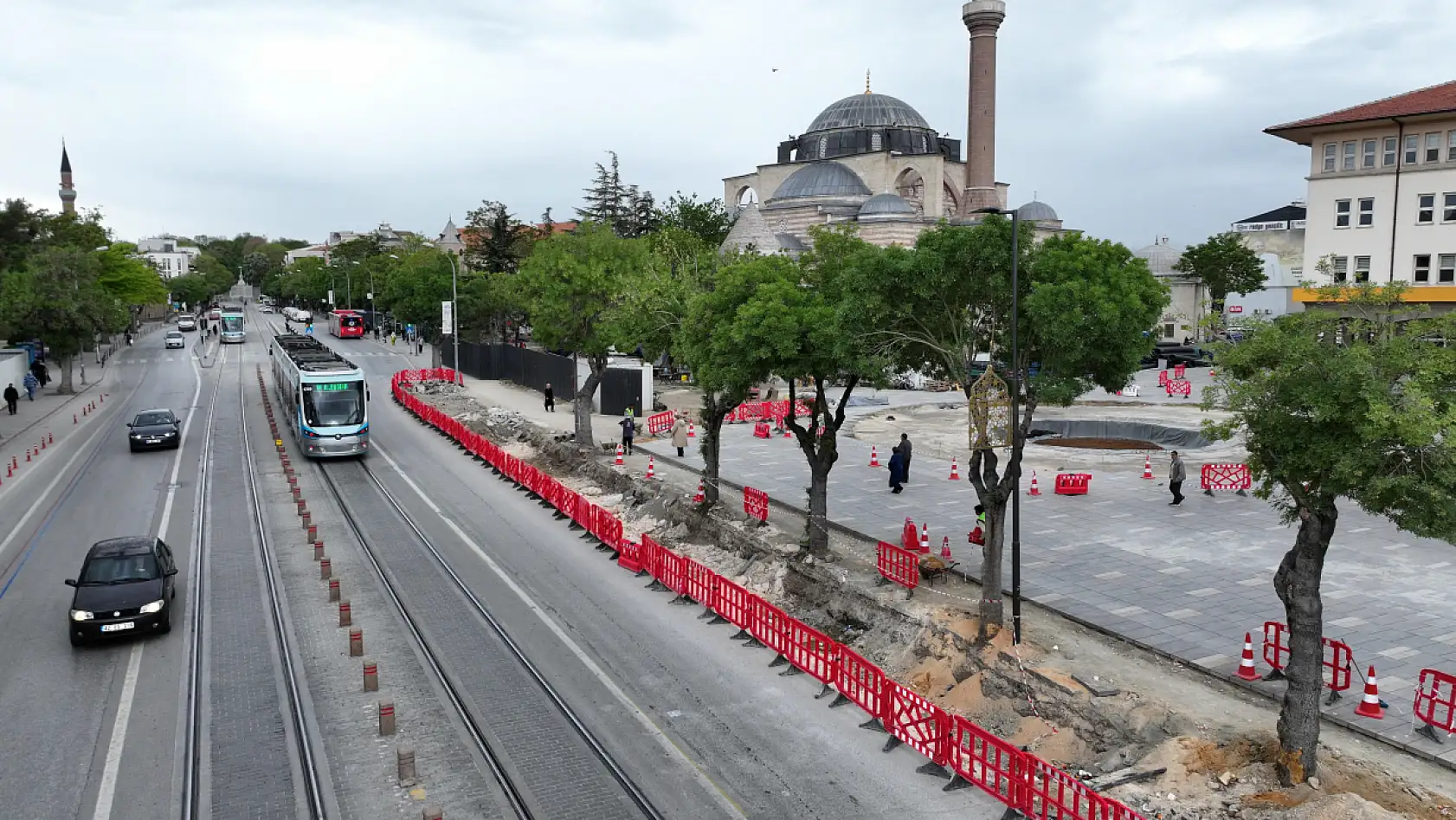 Konya'nın en yoğun güzergahında büyük dönüşüm