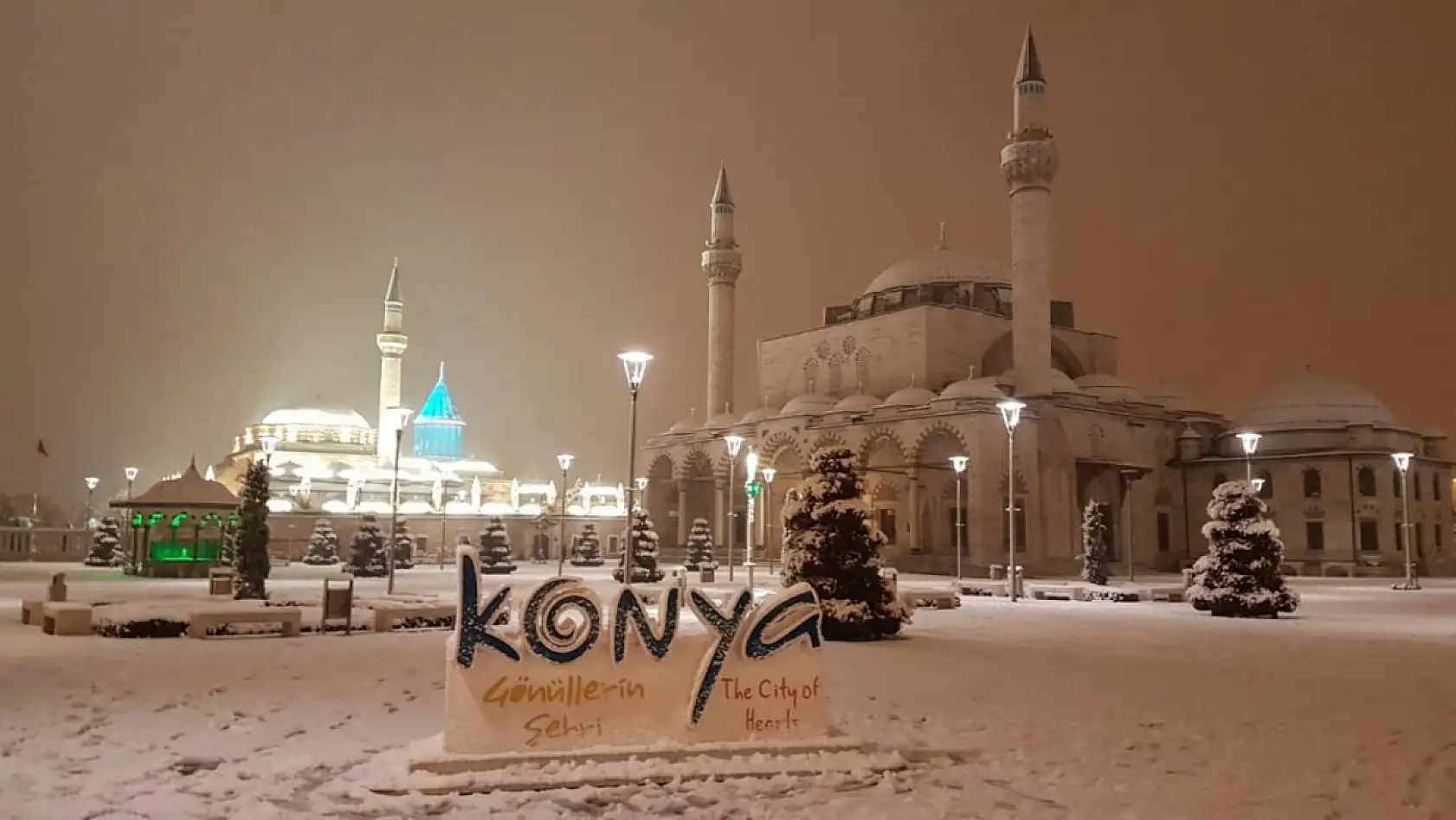 Konya için yeniden kar alarmı: Meteoroloji 2 güne dikkat çekti!
