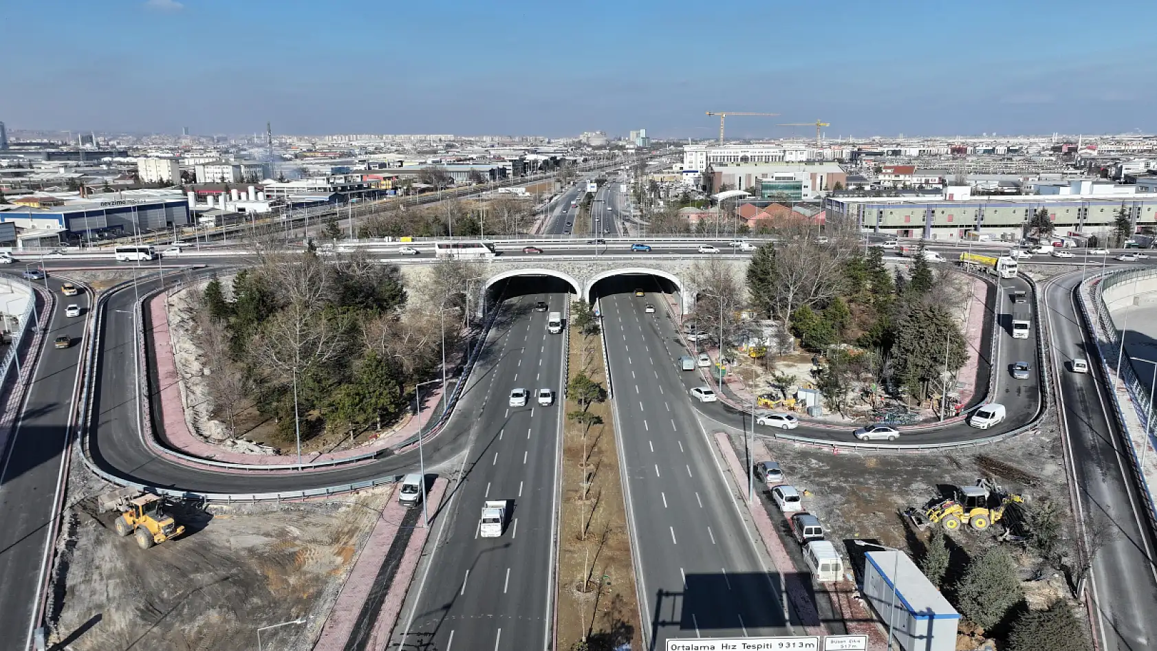 Konya'nın ulaşım vizyonu Marangozlar Kavşağı'nda hayat buldu