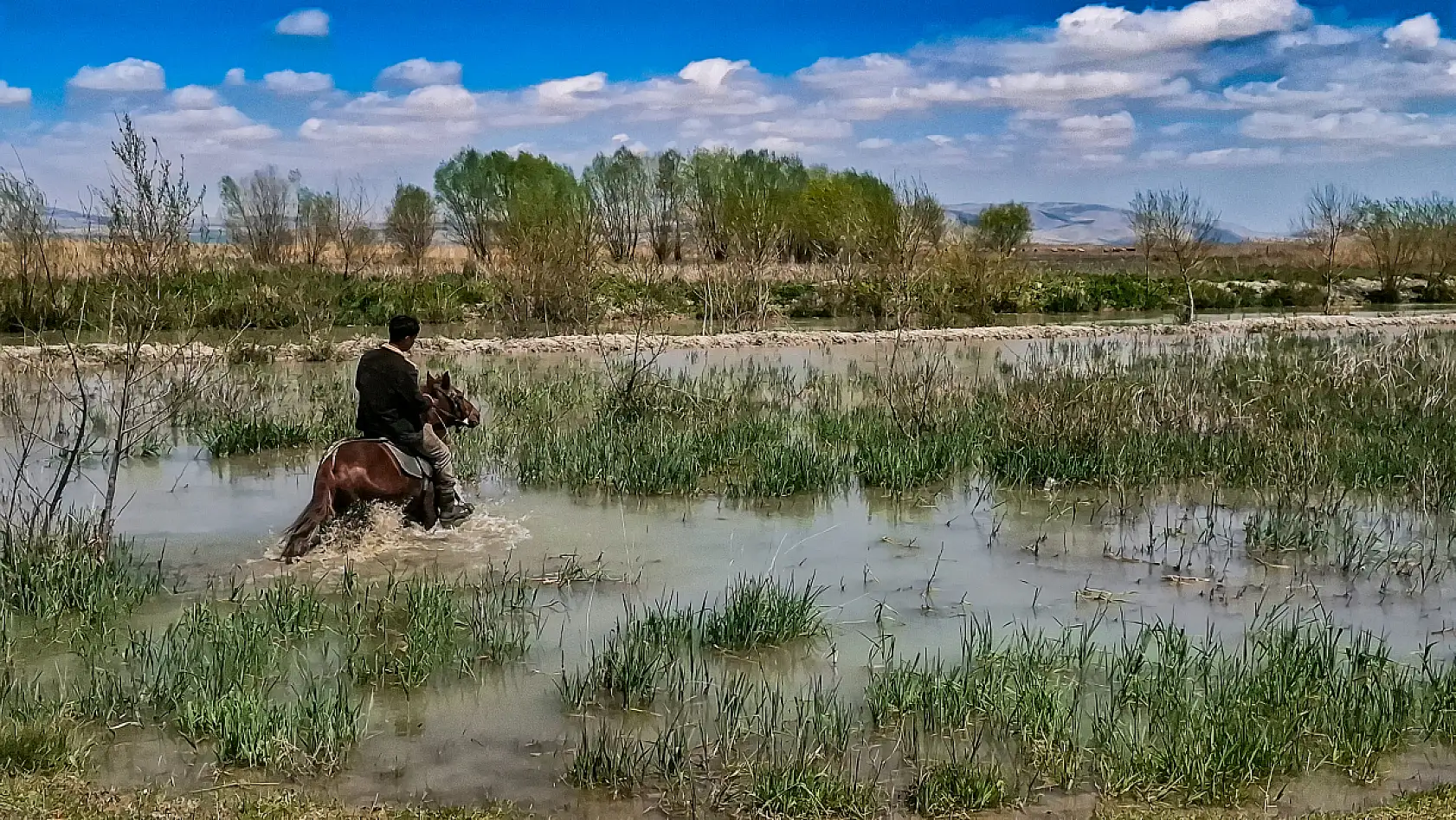 Konya'nın kaybolan o gölü yeniden göründü