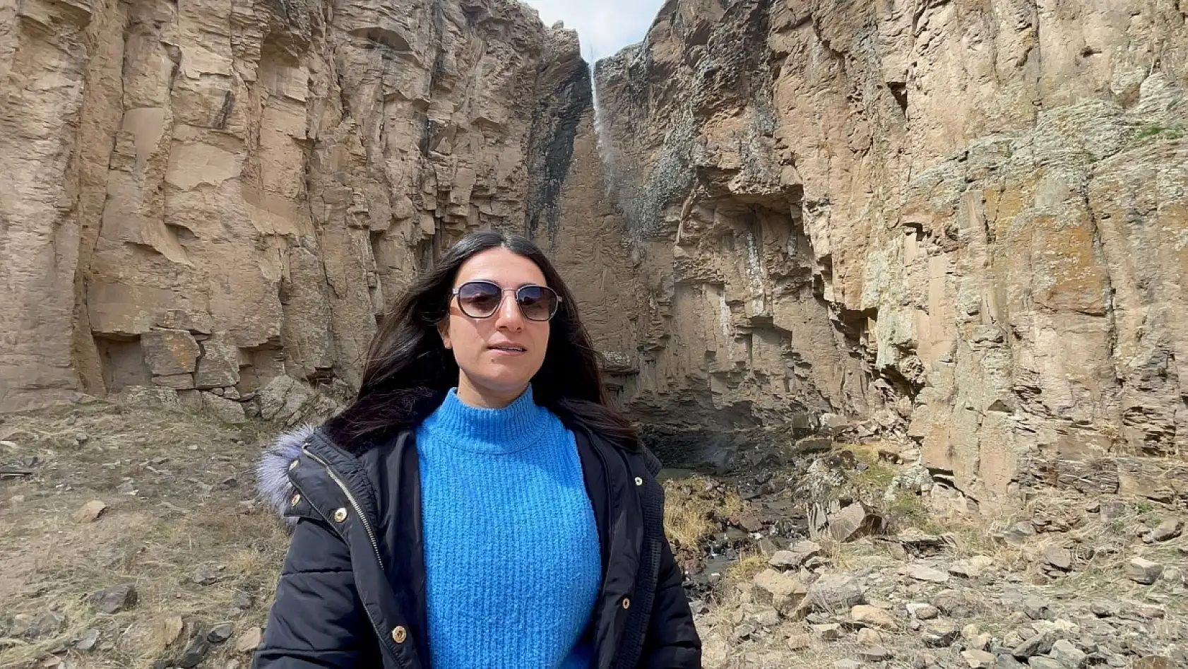 Yılda bir ay akan şelale, tekrardan canlandı!