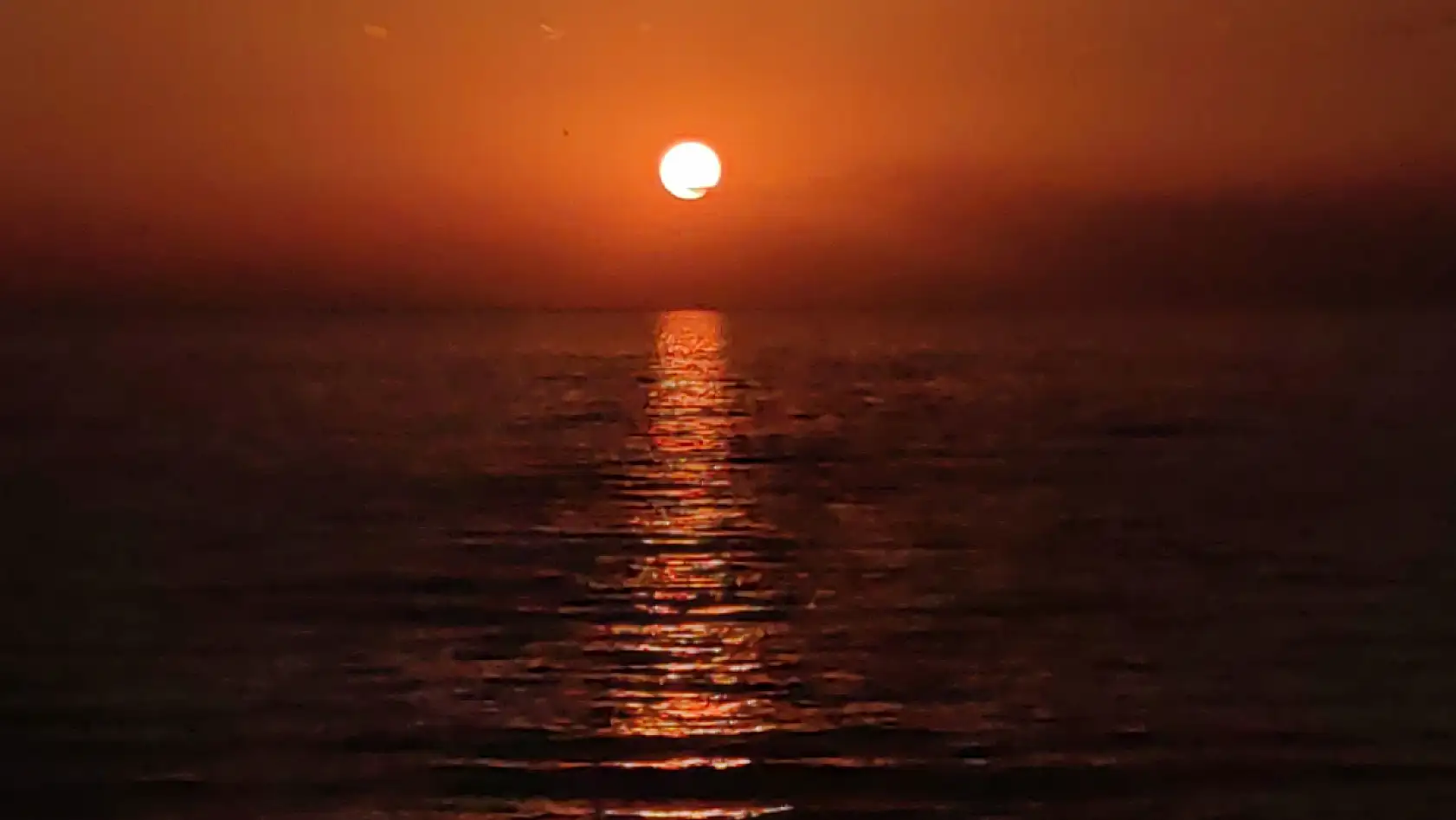 Gün batımı güzelliğiyle mest etti!