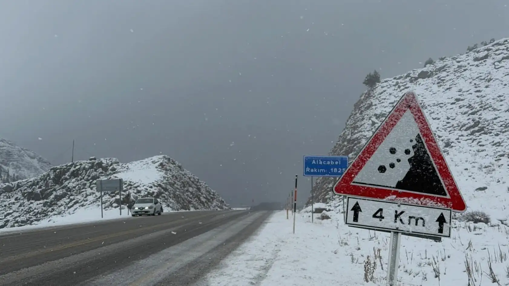 Konya'da kar yağışı sonrası doğaseverler o mekana akın etti!