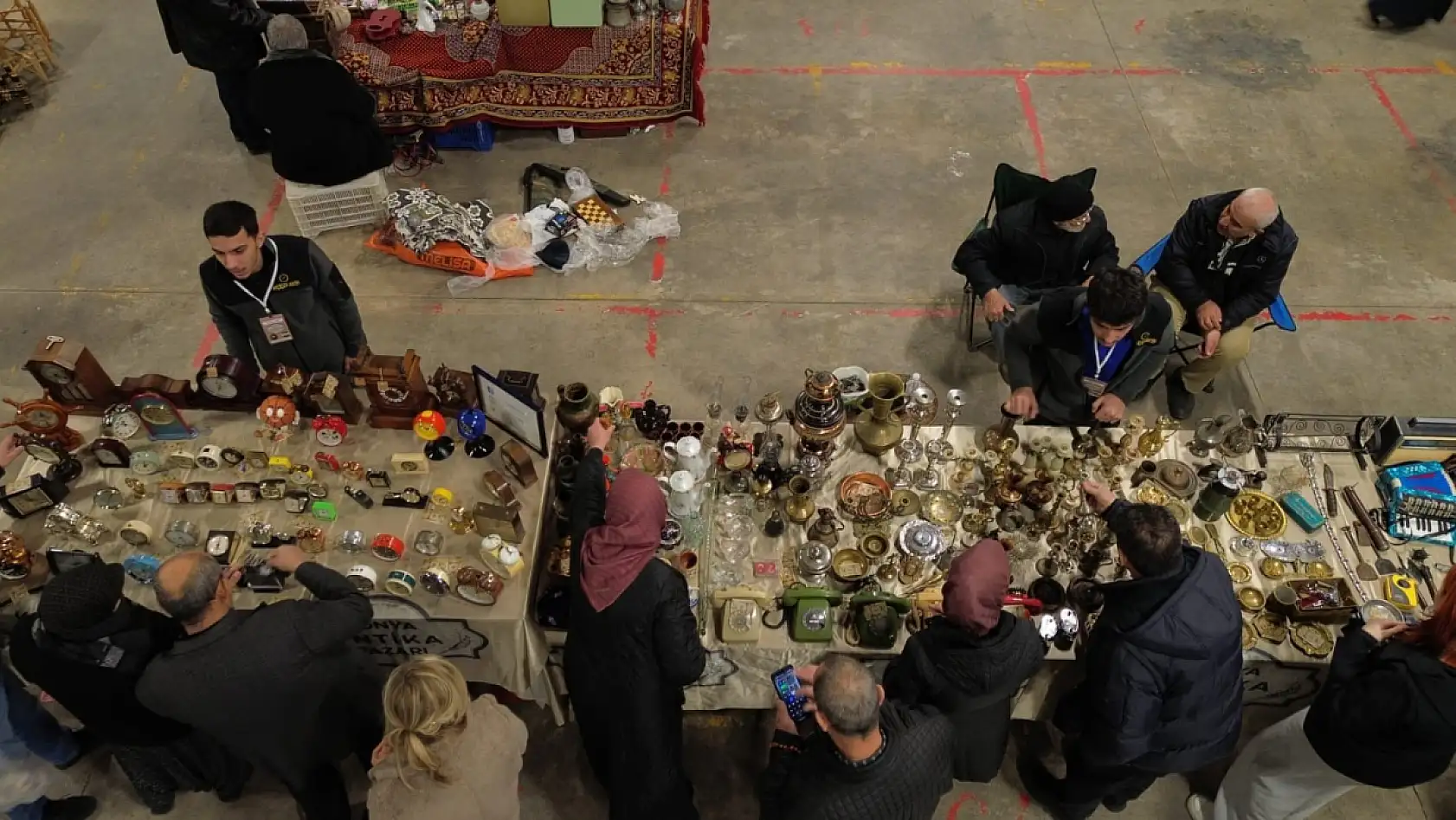 Konya'da zaman makinesi kuruldu! Bu pazara adım atan geçmişe dönüyor