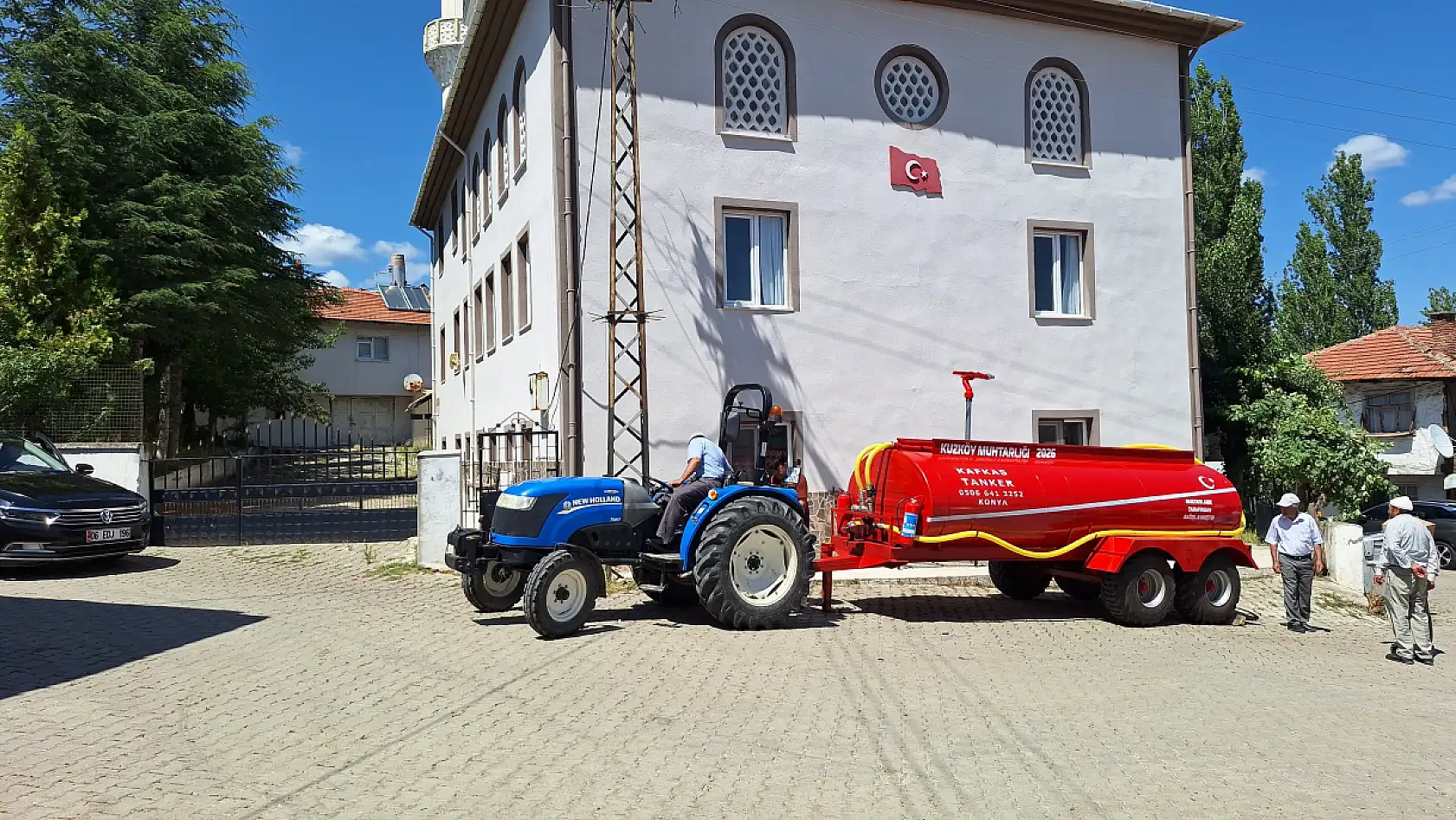 İtfaiye gelmeden alevlere onlar müdahale edecek