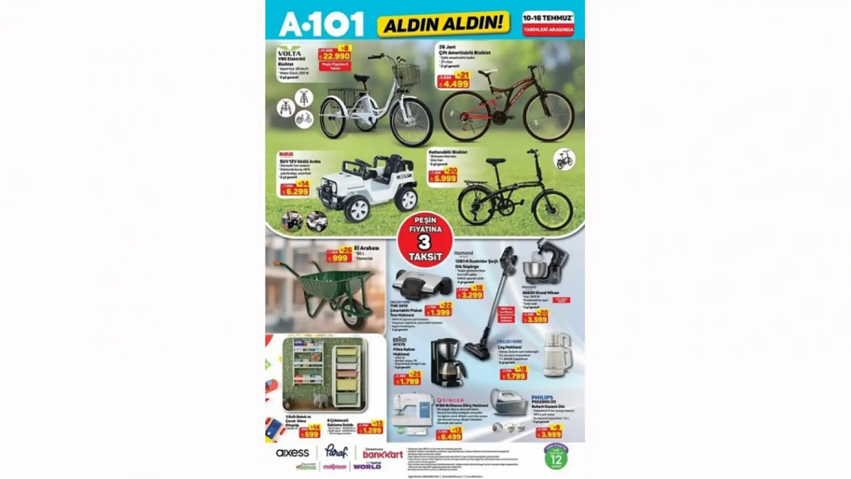 A101 aktüel kataloğu yayında! Hangi ürünler indirimde? işte detaylar...