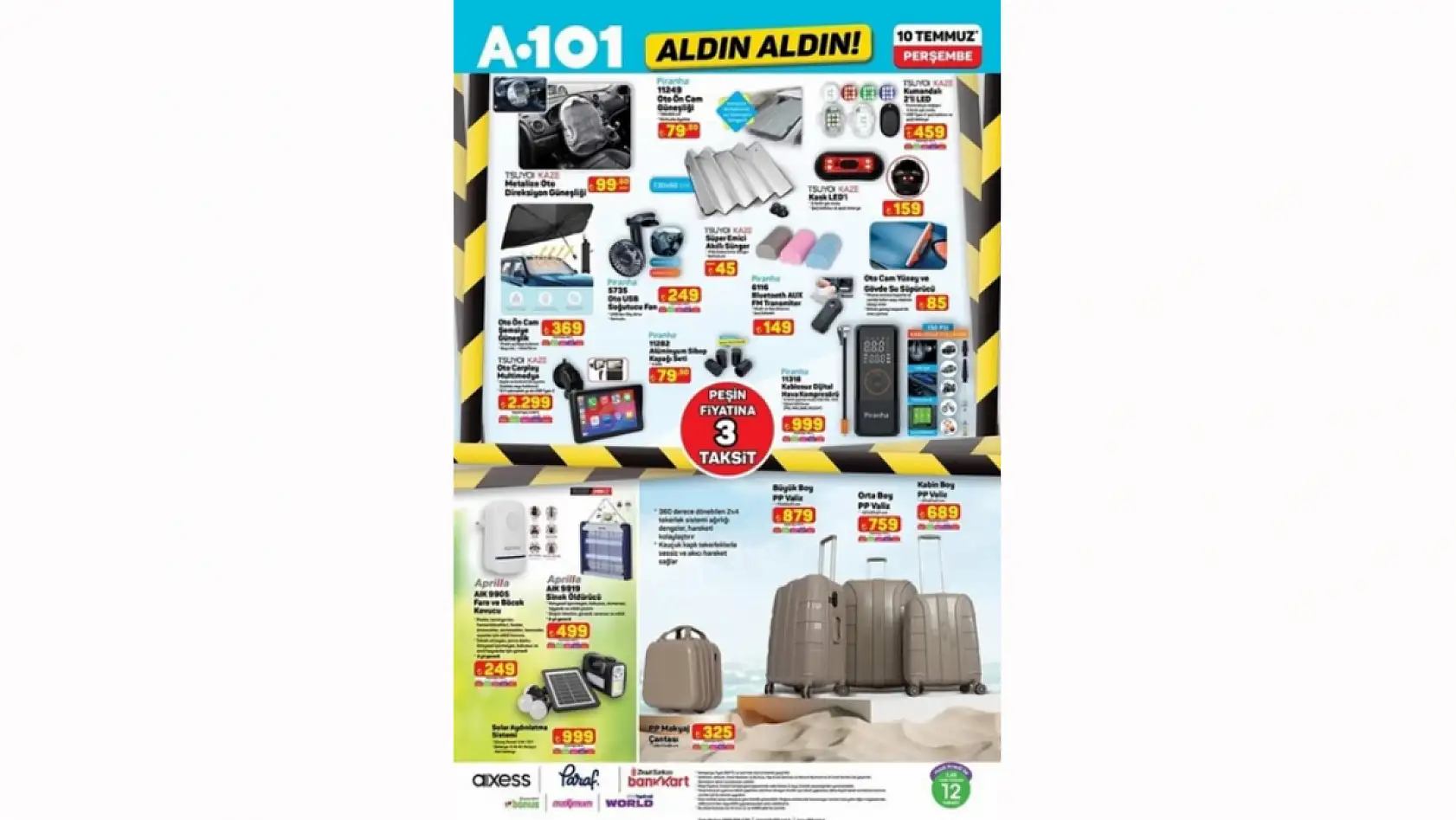 A101 aktüel kataloğu yayında! Hangi ürünler indirimde? işte detaylar...