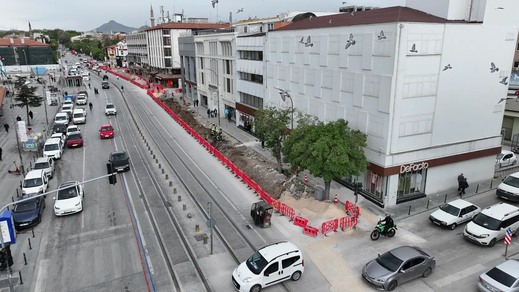 Konya'nın en yoğun güzergahında büyük dönüşüm