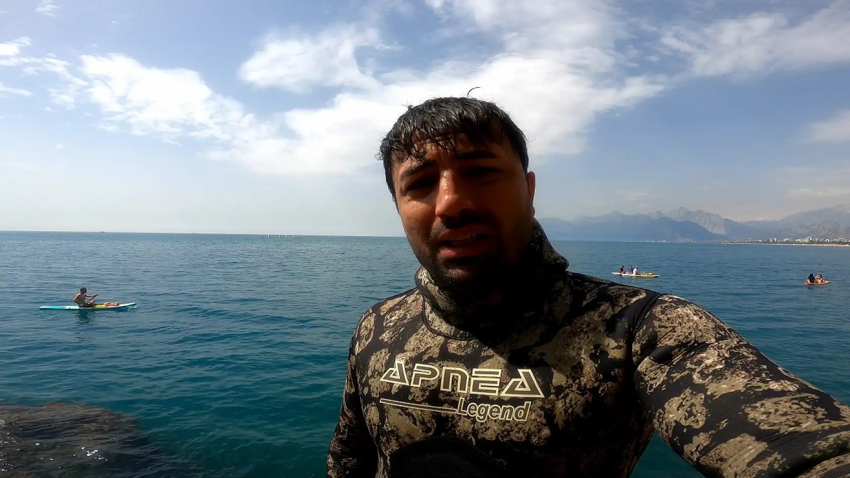 Suya bırakılan hayaller dalgıçların hedefi oldu