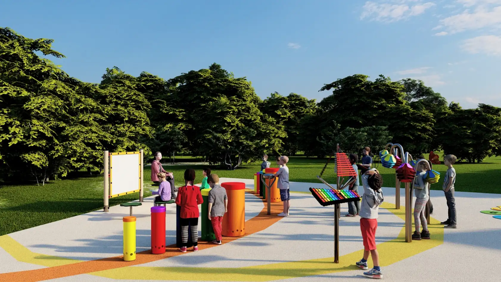 Konya'da o belediyeden parklara düzenleme