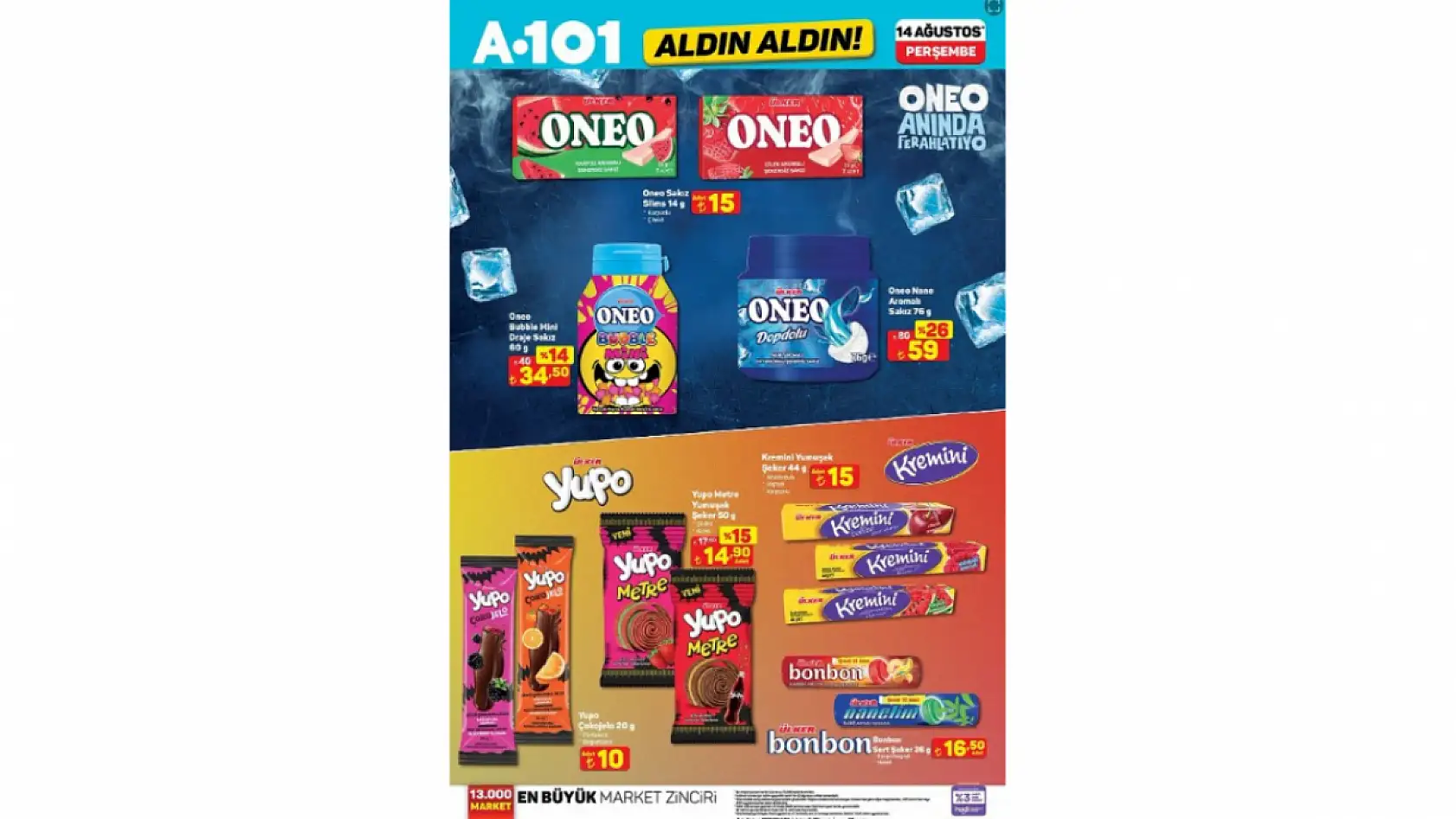 A101 aktüel kataloğu yayında, indirimli ürünler raflarda! Hangi ürünler indirimde? işte detaylar...