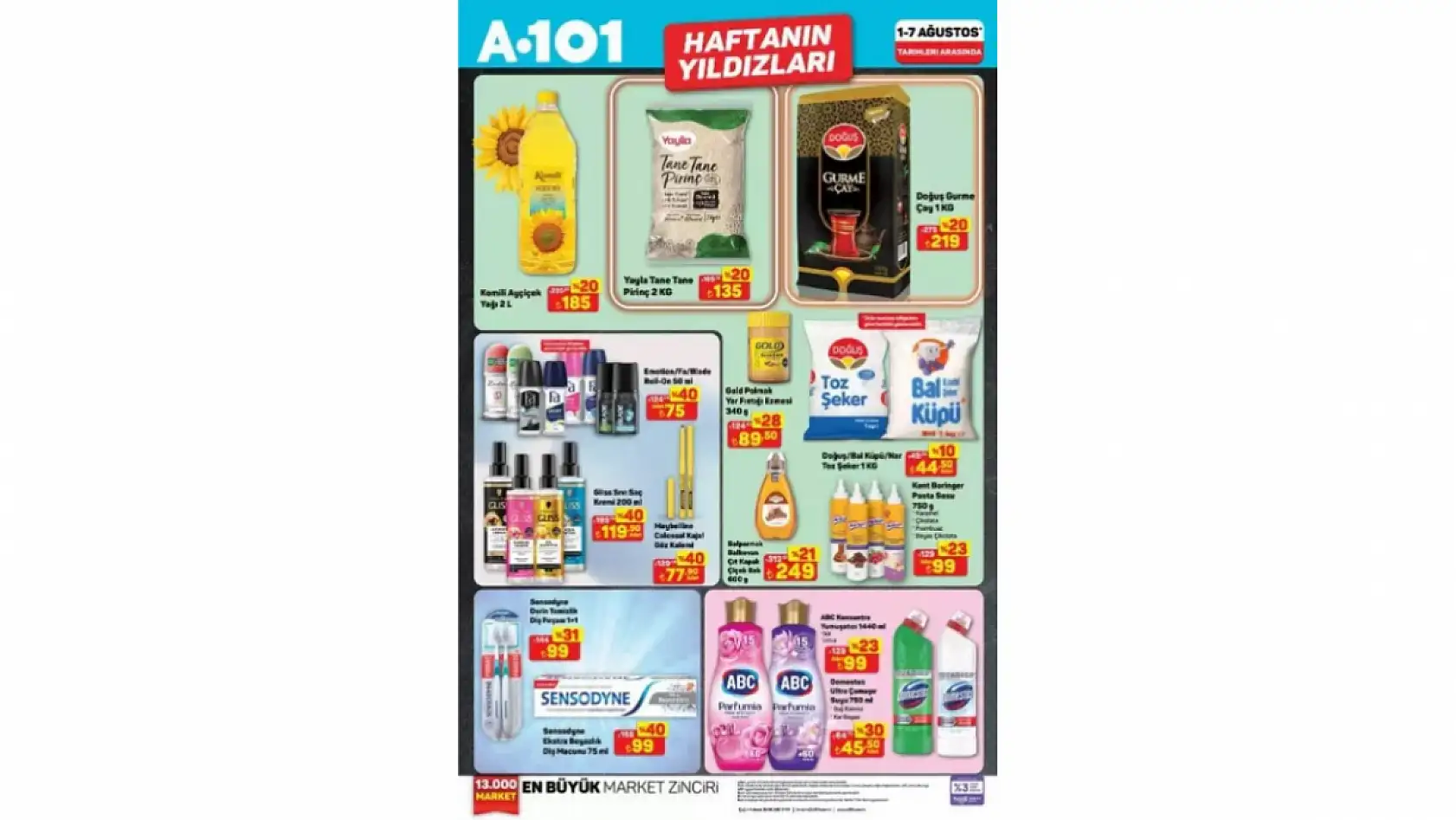 A101 aktüel kataloğu yayında, indirimli ürünler raflarda satışa çıktı! Hangi ürünler indirimde? işte detaylar...