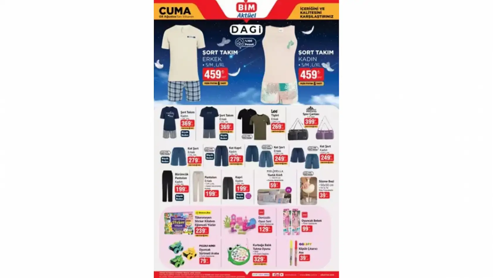 BİM 8 Ağustos Aktüel Kataloğu Yayınlandı! BİM 18 Temmuz indirimleri neler? BİM'de neler var?