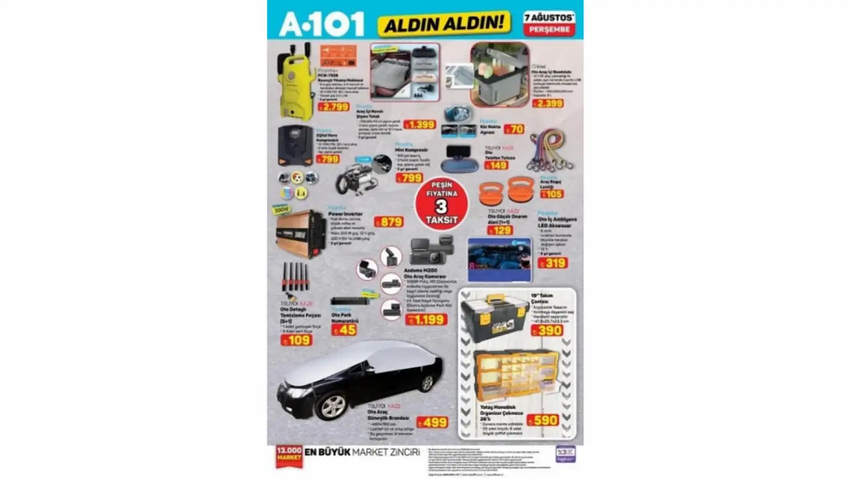 A101 aktüel kataloğu yayında, indirimli ürünler raflarda satışa çıktı! Hangi ürünler indirimde? işte detaylar...