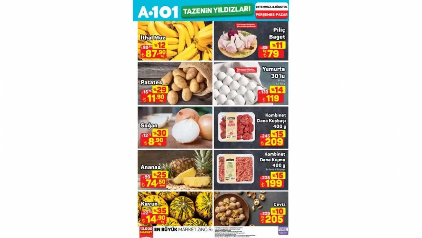 A101 aktüel kataloğu yayında, indirimli ürünler raflarda satışa çıktı! Hangi ürünler indirimde? işte detaylar...