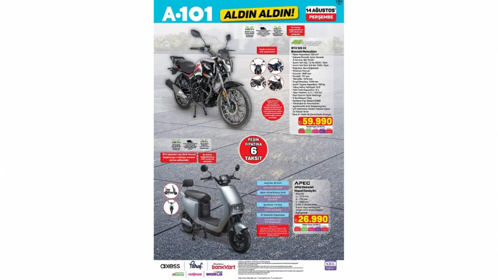 A101 aktüel kataloğu yayında, indirimli ürünler raflarda! Hangi ürünler indirimde? işte detaylar...