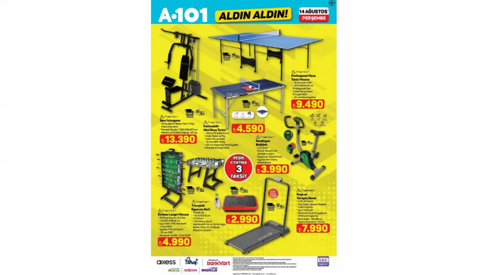 A101 aktüel kataloğu yayında, indirimli ürünler raflarda! Hangi ürünler indirimde? işte detaylar...