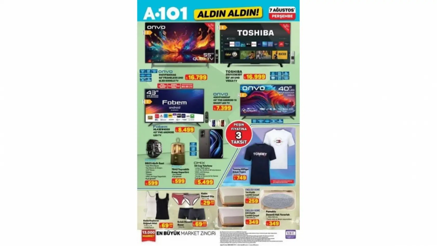 A101 aktüel kataloğu yayında, indirimli ürünler raflarda satışa çıktı! Hangi ürünler indirimde? işte detaylar...