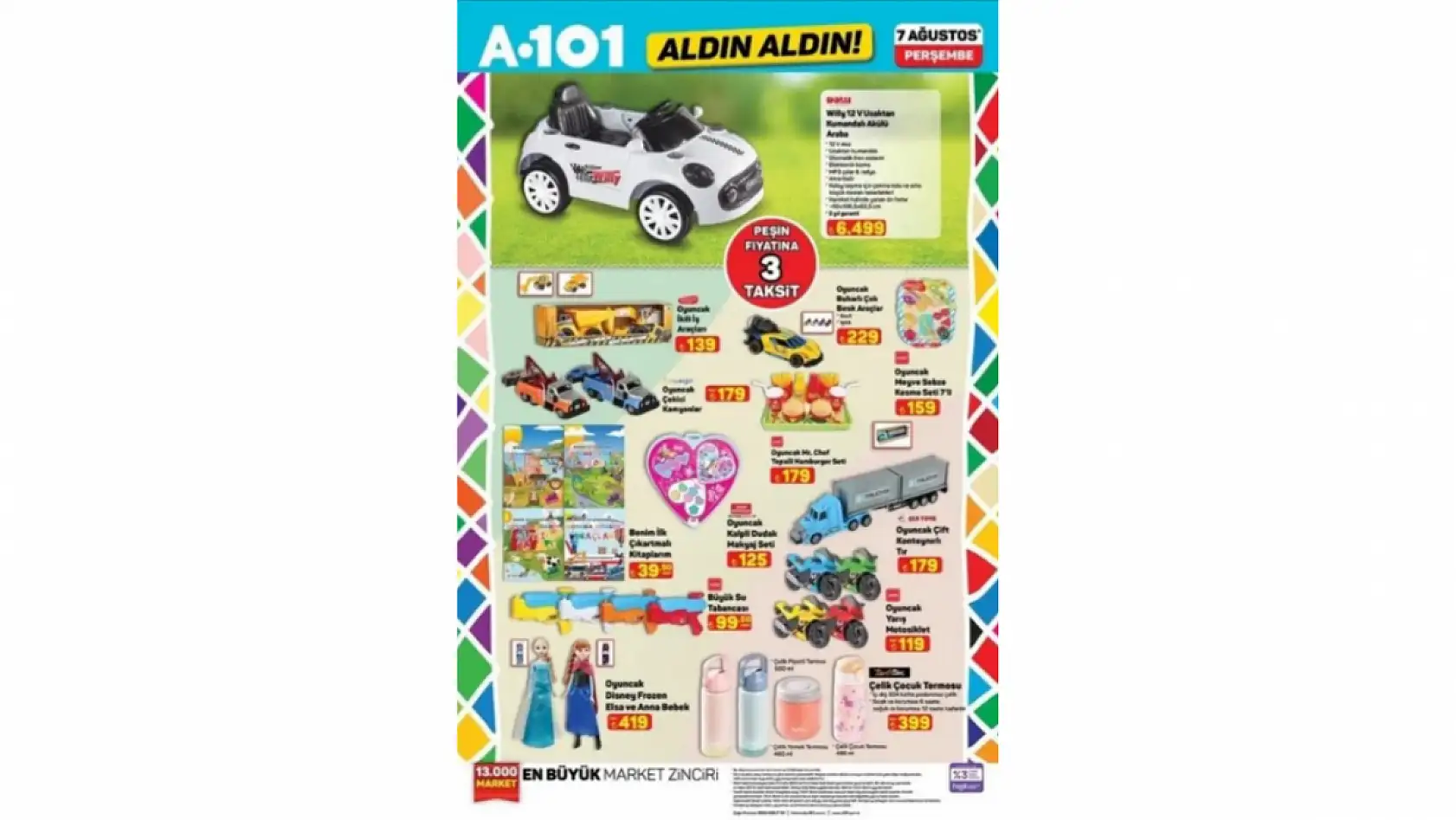 A101 aktüel kataloğu yayında, indirimli ürünler raflarda satışa çıktı! Hangi ürünler indirimde? işte detaylar...