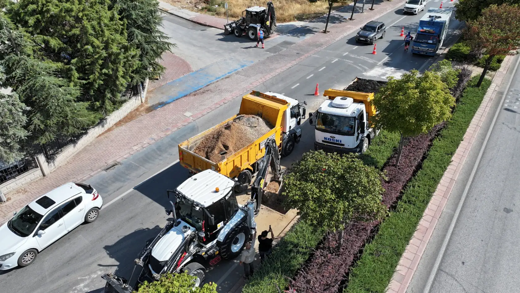 Konya'da içme suyu hattında kapsamlı değişim! 700 milimetrelik hat için düğmeye basıldı