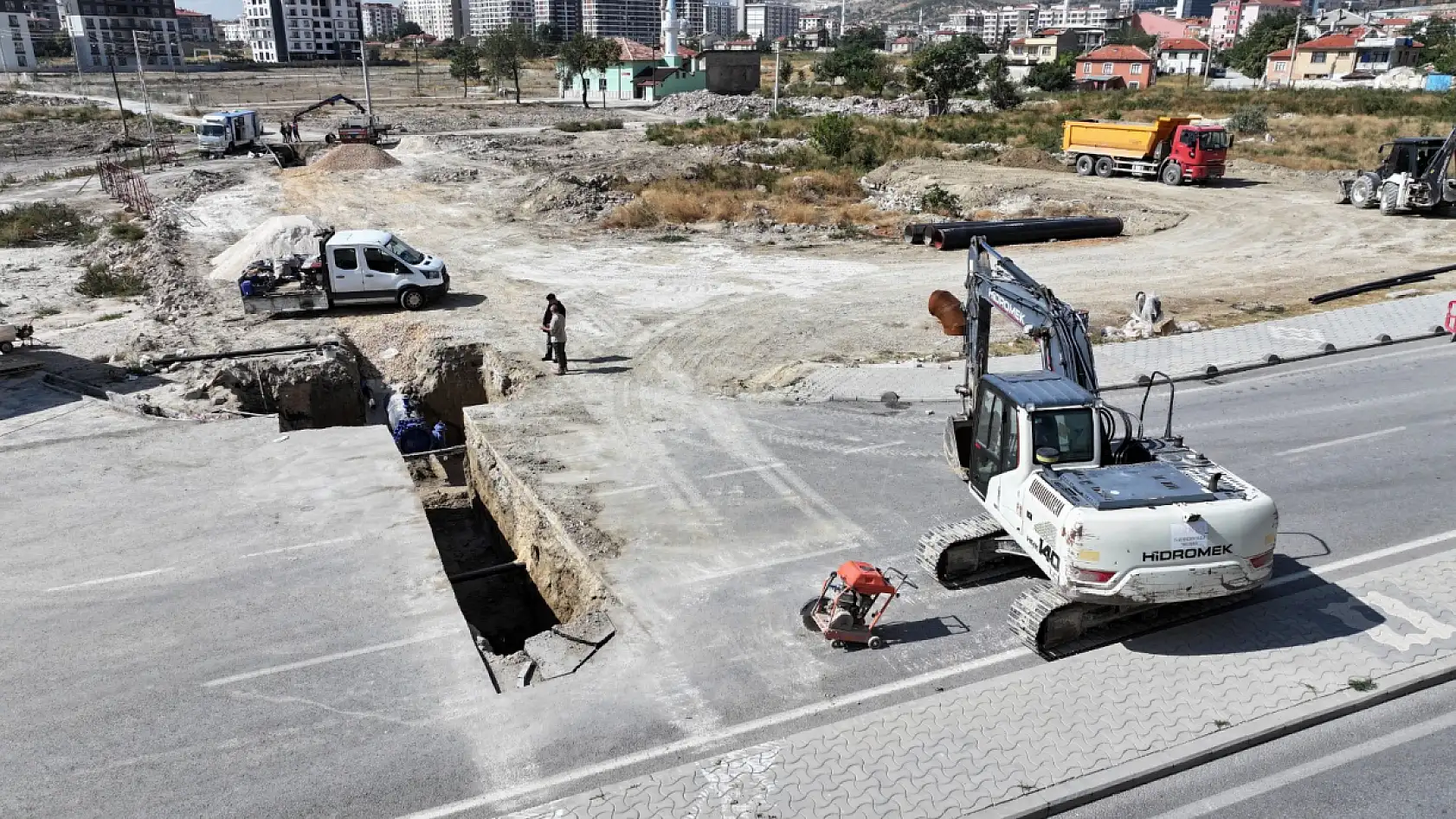 Konya'da içme suyu hattında kapsamlı değişim! 700 milimetrelik hat için düğmeye basıldı