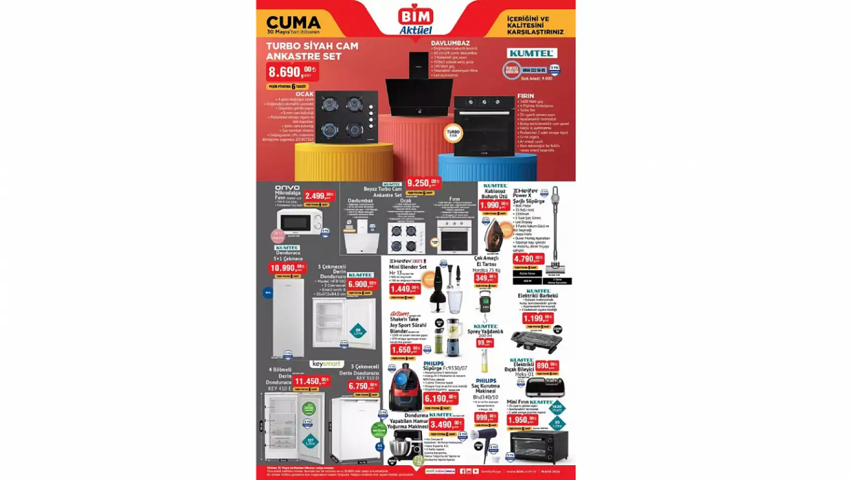 BİM 30 Mayıs Aktüel Kataloğu Yayınlandı! BİM 30 Mayıs indirimleri neler? BİM'de neler var?
