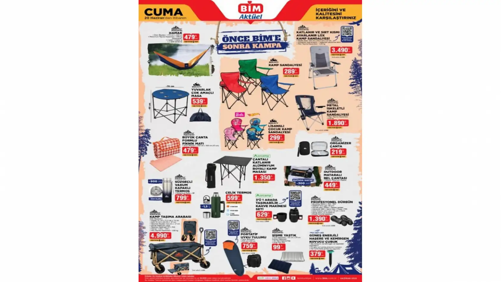 BİM 20 Haziran Aktüel Kataloğu Yayınlandı! BİM 20 Haziran indirimleri neler? BİM'de neler var?