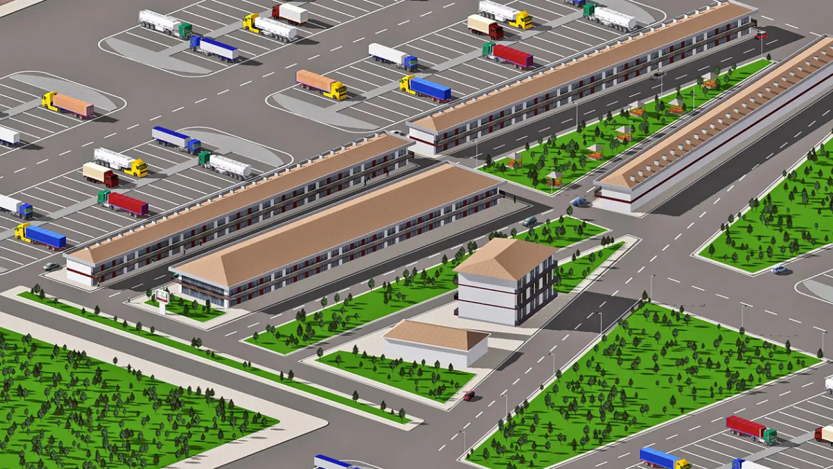 Yeni Kamyon Garajı'nda 35 Ticari İşyeri Uygun Fiyata Satışa Çıkıyor