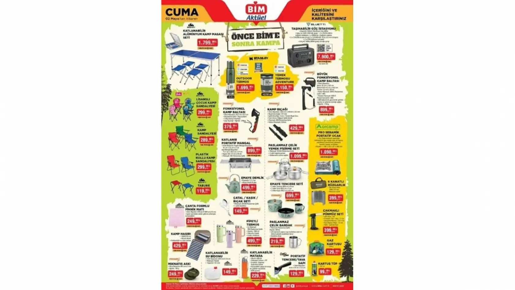 BİM 2 Mayıs Kataloğu: BİM'de bu hafta neler var?