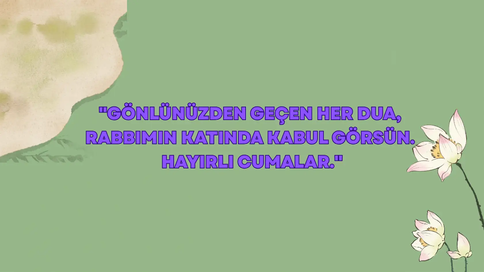 Resimli Cuma mesajları 2025: En güzel, farklı ve ayetli Cuma mesajları