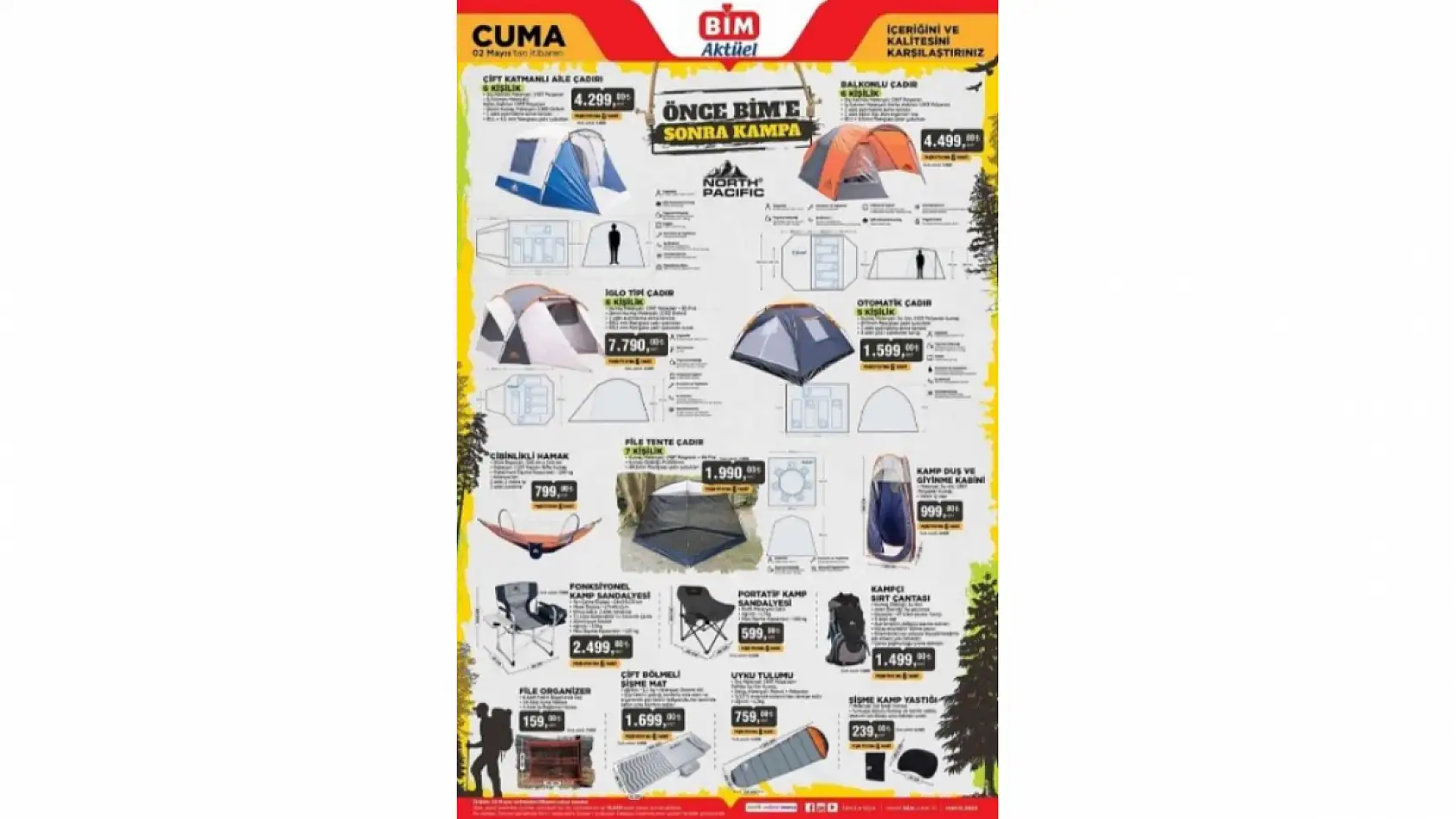 BİM 2 Mayıs Kataloğu: BİM'de bu hafta neler var?