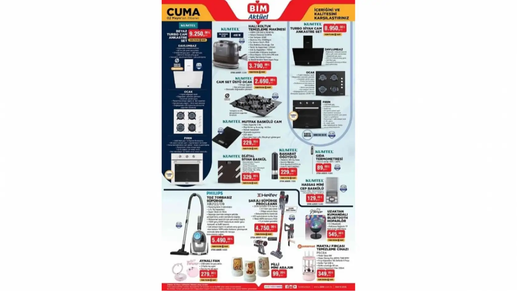 BİM 2 Mayıs Kataloğu: BİM'de bu hafta neler var?