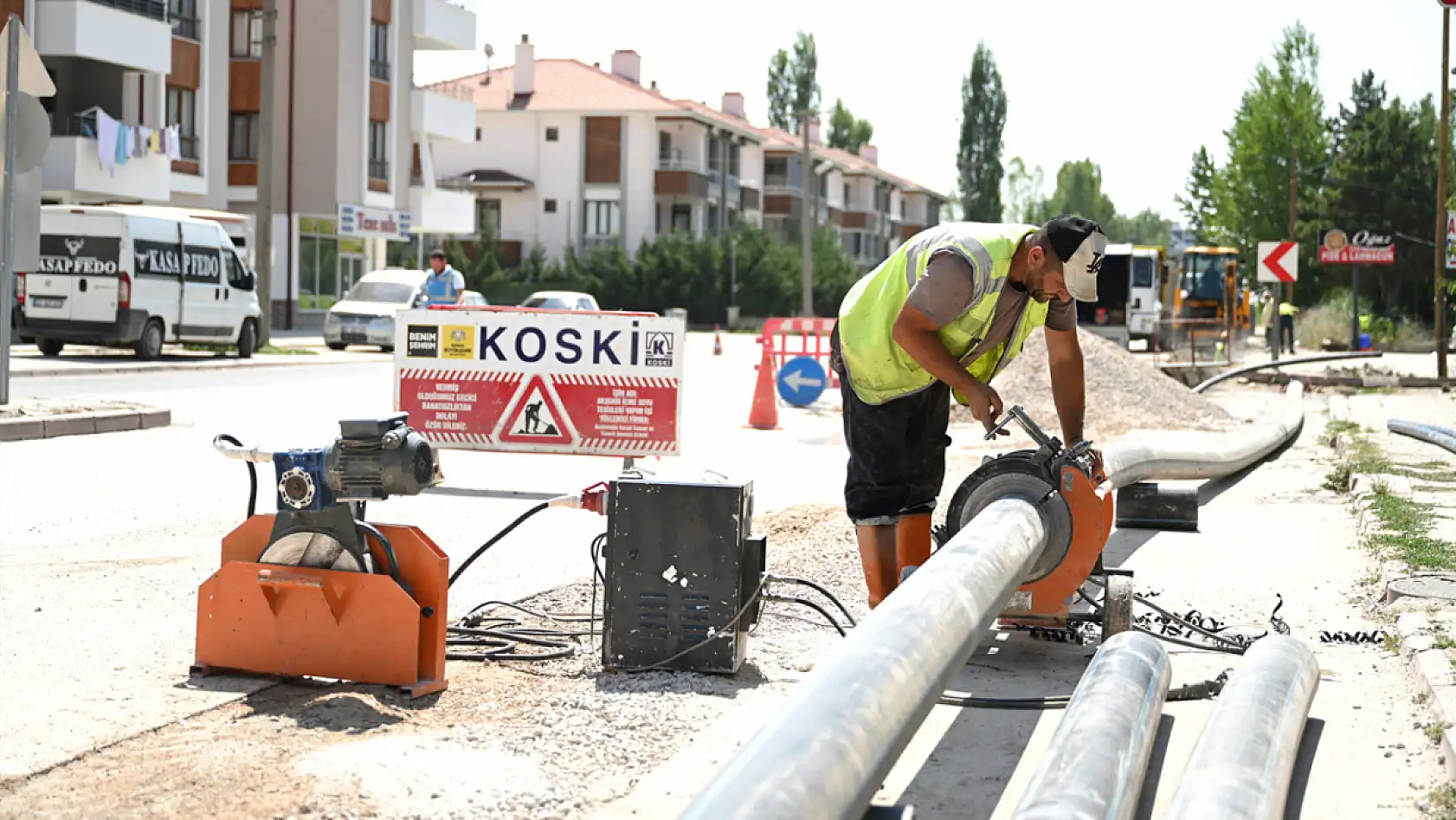 KOSKİ'den 53,4 Kilometrelik Dev Yatırım: Suğla İçmesuyu İsale Hattı İçin İlk Adım Atılıyor