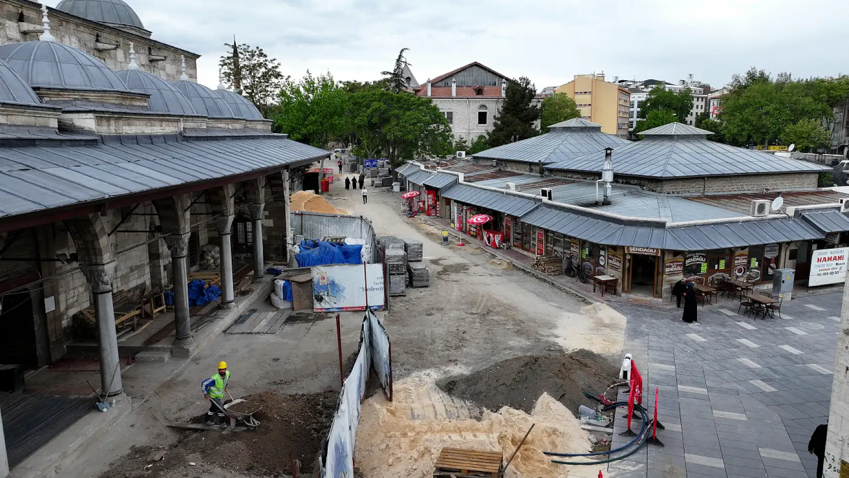 Konya'nın en yoğun güzergahında büyük dönüşüm