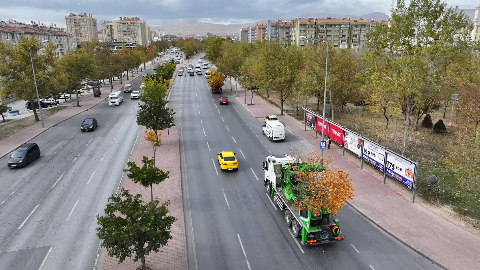 Konya'da dev proje için tek bir ağaca bile kıymadılar