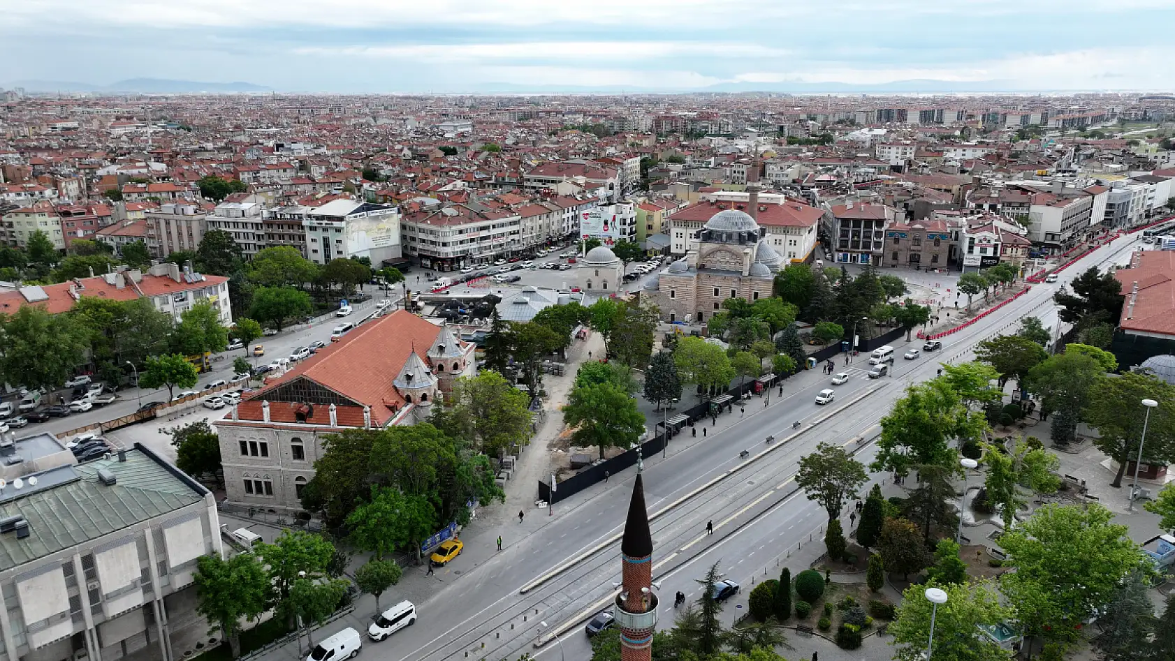 Konya'nın en yoğun güzergahında büyük dönüşüm