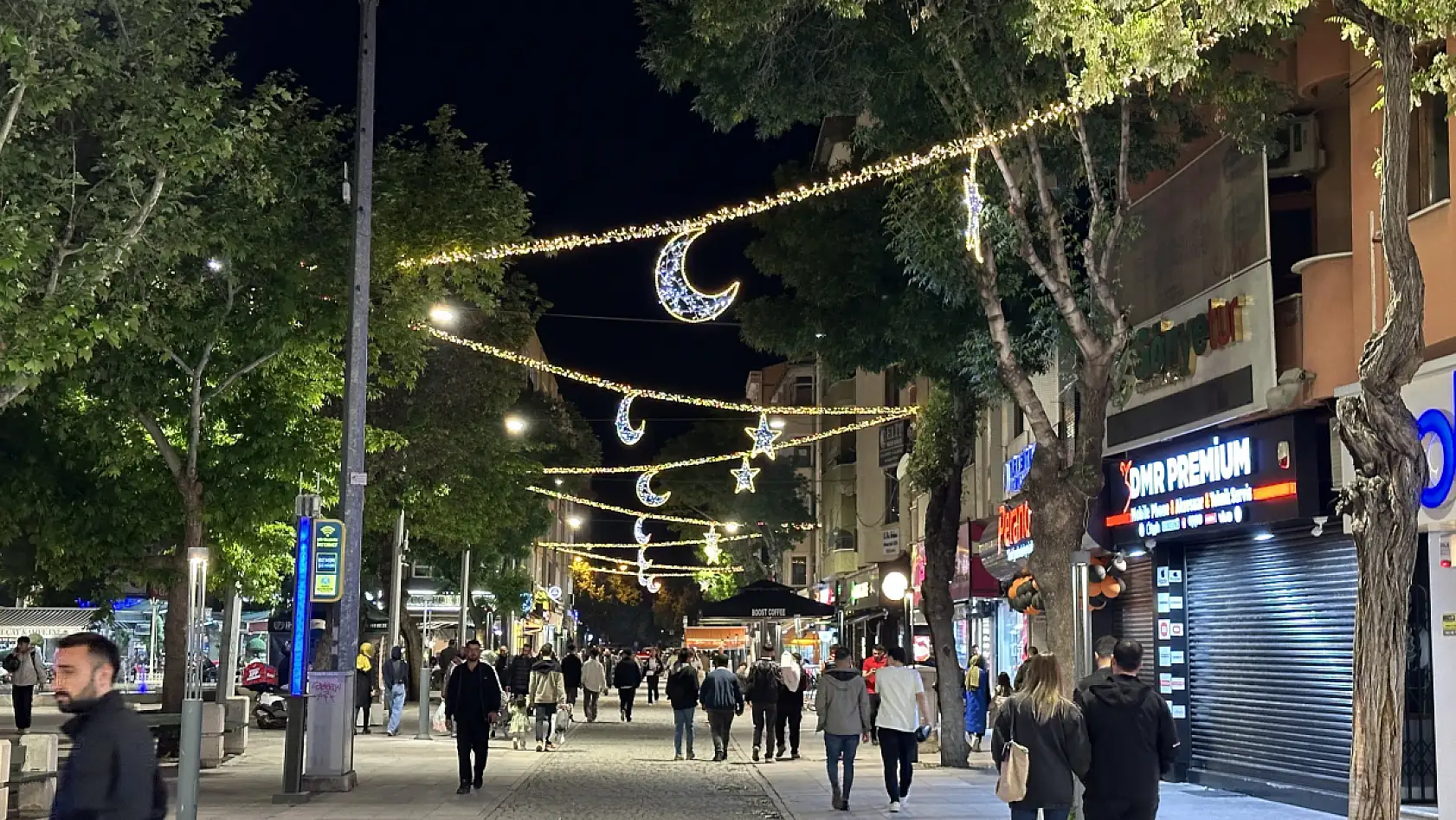 Konya'nın kalbi bayram için aydınlandı