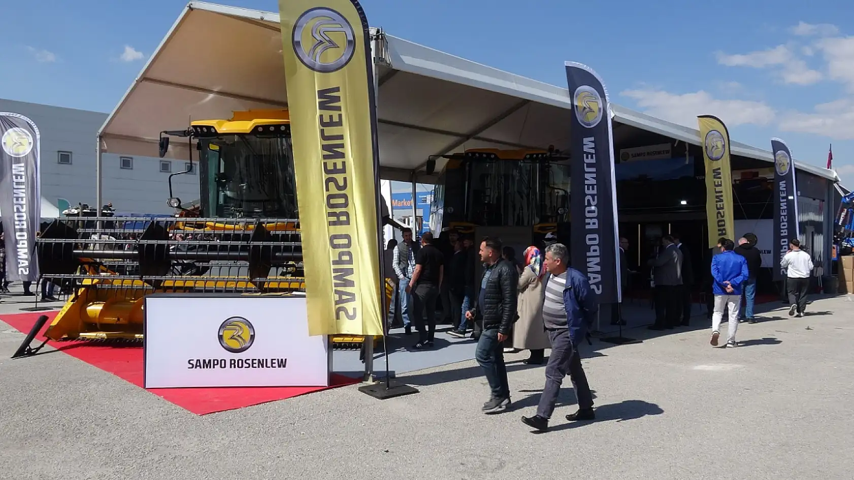 Konya Tarım Fuarı'nda tarihi hamle: Sampo Rosenlew çiftçiyle buluştu!