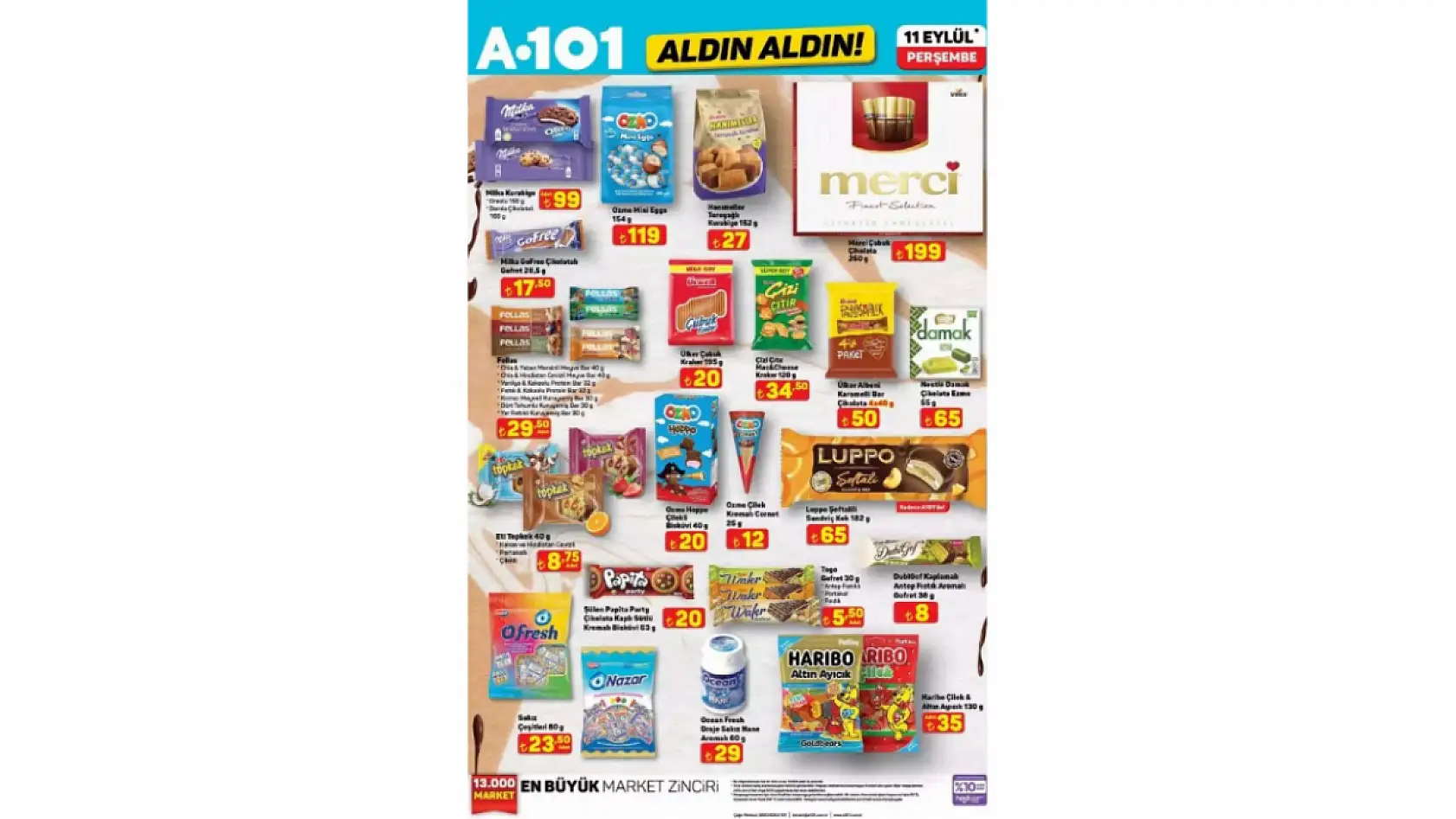 11 Eylül 2025 A101 Kataloğu: 11 Eylül A101 aktüel ürünler neler? İndirimli ürünler raflarda yerini aldı işte detaylar...