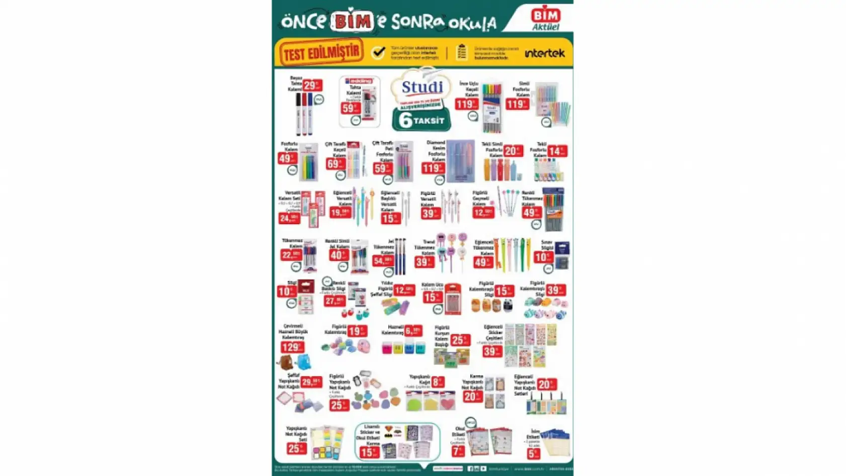 BİM 12 Eylül Cuma kataloğu: BİM aktüel kataloğundaki ürünler ve fiyat listesi…