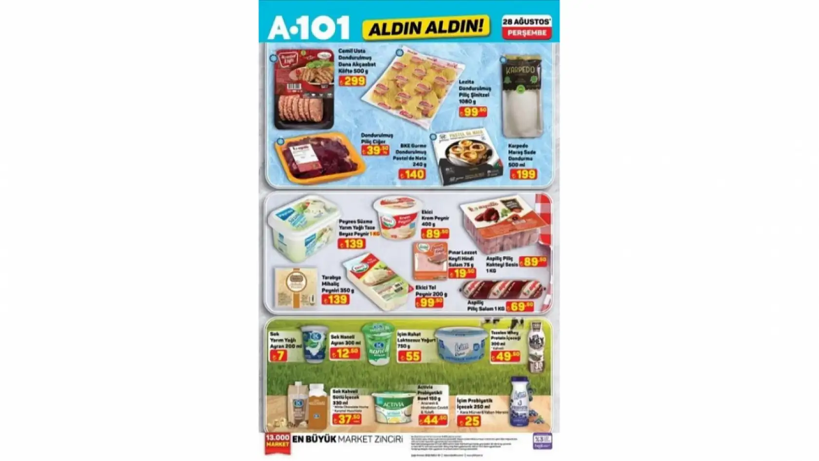 A101 AKTÜEL BUGÜN SATIŞTA:  28 Ağustos A101 aktüel ürünler neler? İndirimli ürünler raflarda yerini aldı işte detaylar...