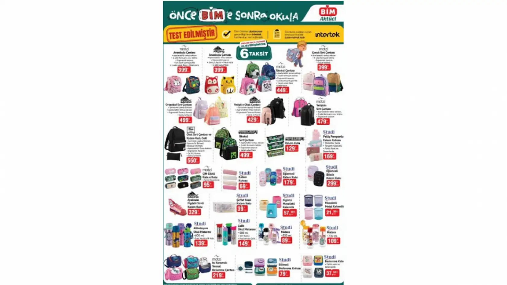BİM 12 Eylül Cuma kataloğu: BİM aktüel kataloğundaki ürünler ve fiyat listesi…