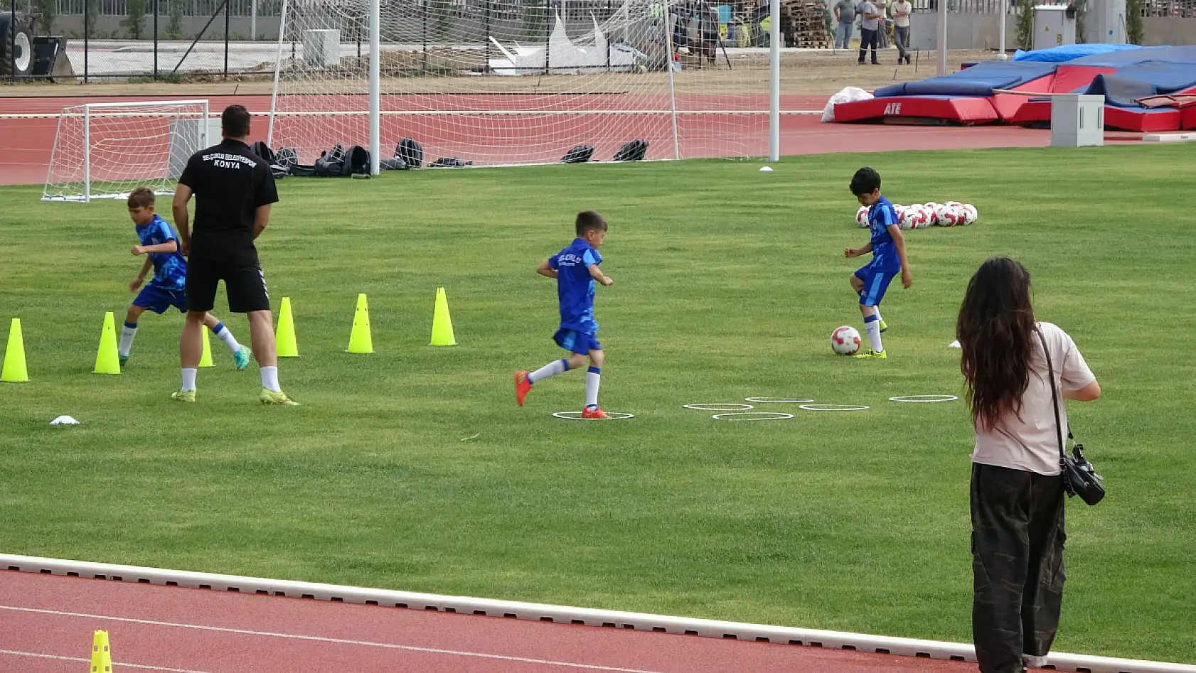 Konya'da dikkat çeken proje: 20 bin çocuk sporla buluştu