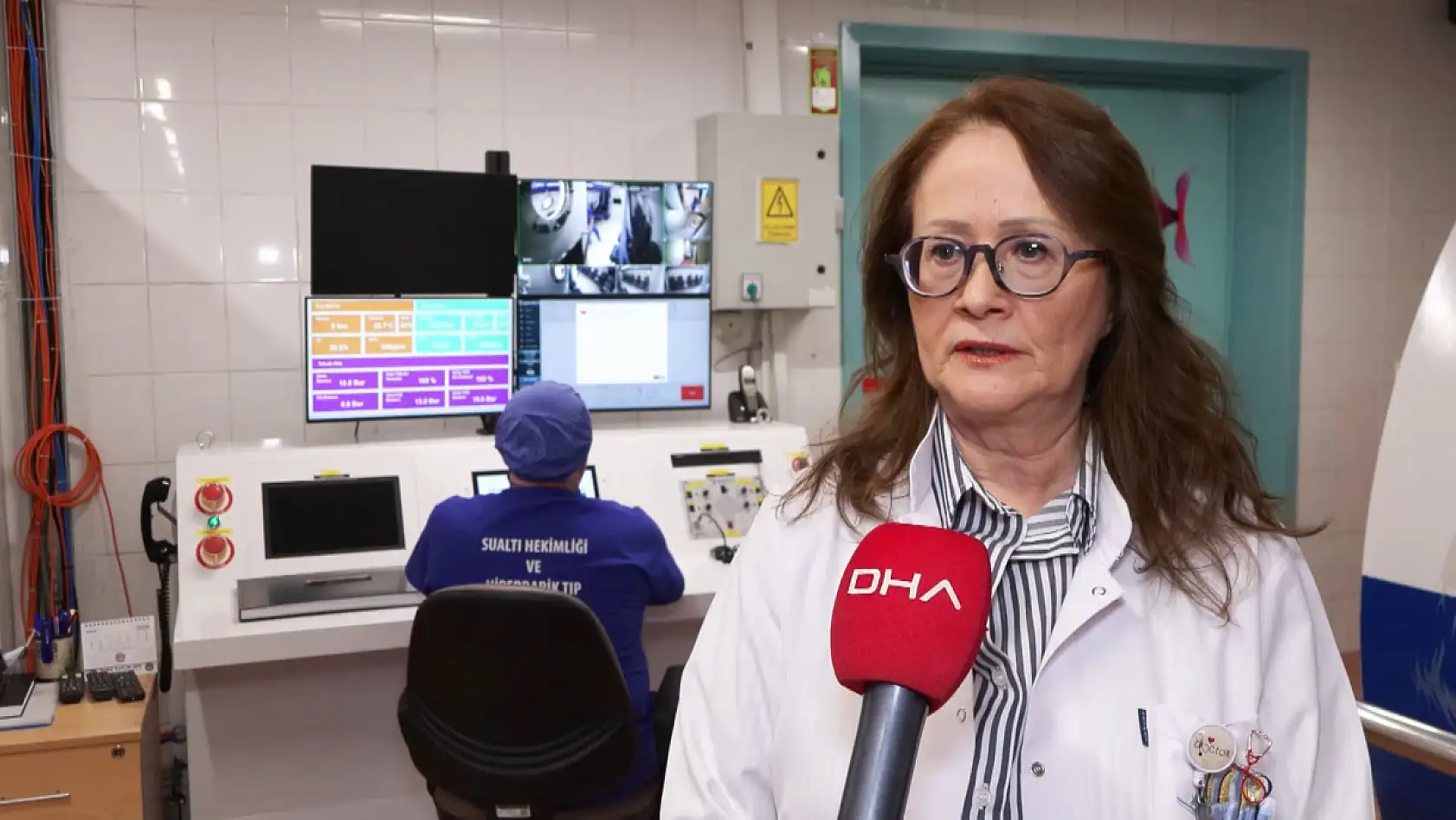 Televizyon izlerken dünyası karardı, oksijenle tekrar aydınlandı