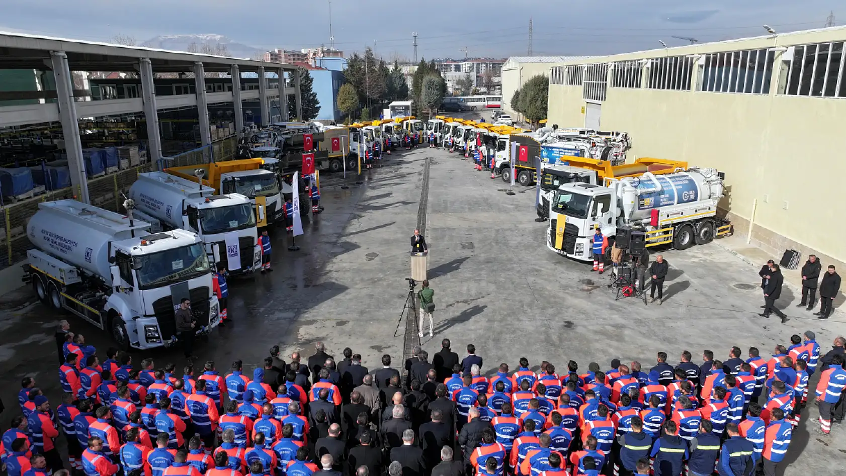KOSKİ'nin gücü artıyor: Konya'da su ve altyapı hizmetleri yeni araçlarla güçlendi