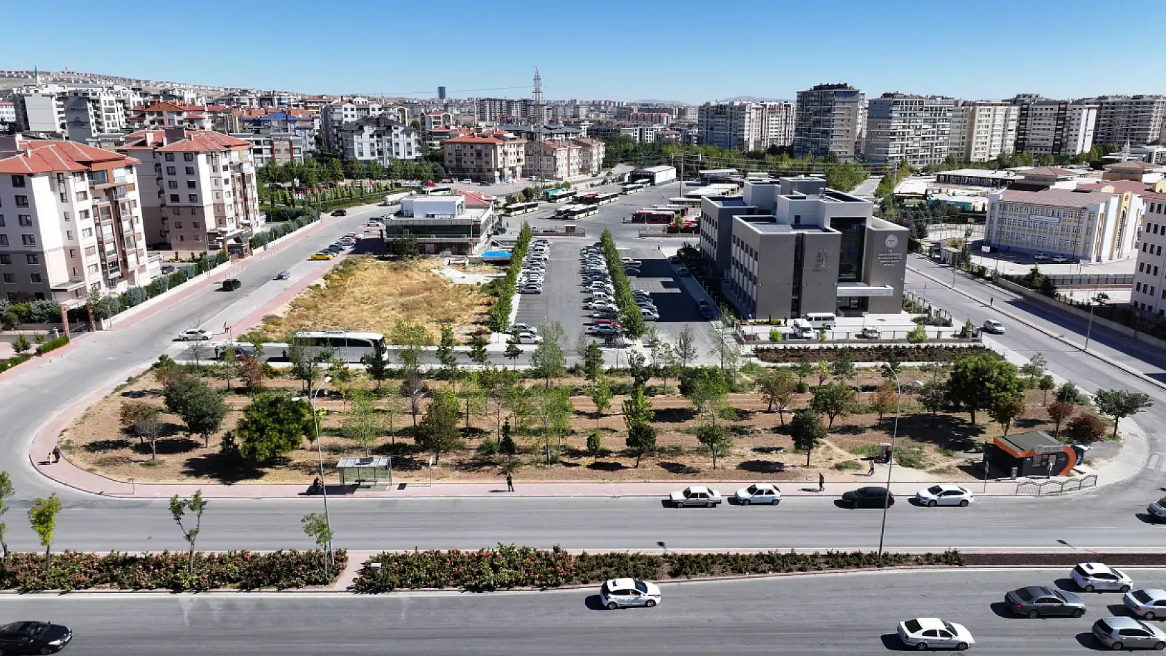 Konya'da dev proje için tek bir ağaca bile kıymadılar