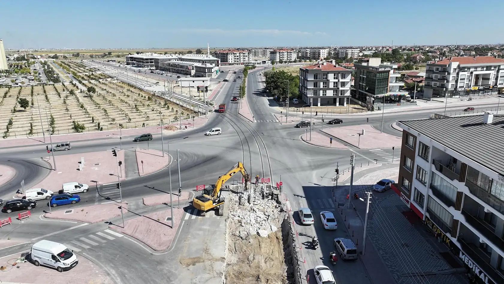 Konya trafiği için geri sayım: Temel atma 26 Ocak Pazartesi