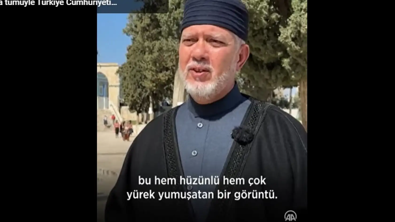 Filistinli akademisyen umre parasını depremzedelere bağışlayan Çakırhan'ı umreye göndermek istiyor